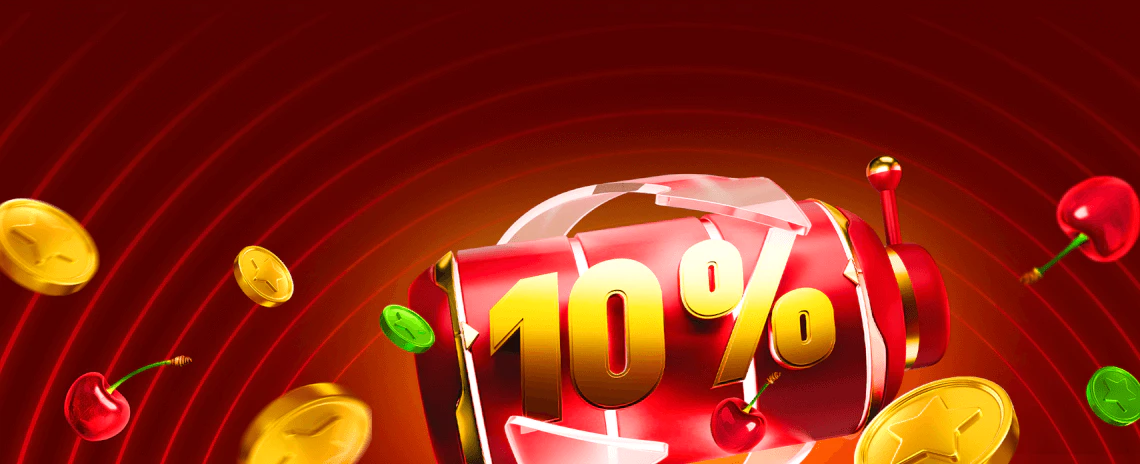 10% CASHBACK